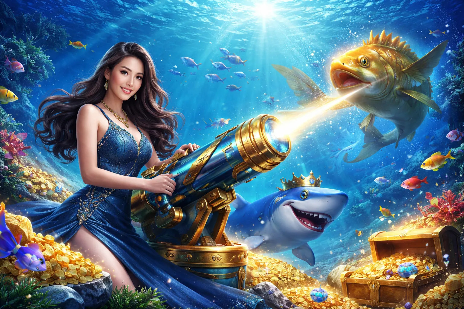 Hình ảnh chính trò chơi Bắn Cá 68 vin
